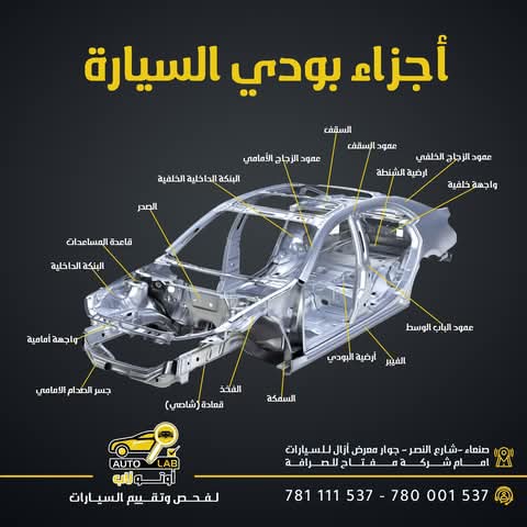 فحص البودي والشاصي: كشف الرش والضربات واللحام