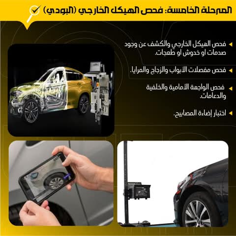 مراحل الفحص الشامل الثماني في أوتو لاب