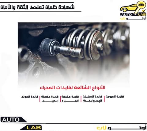 قواعد المحرك (التكايات): أنواعها وأسباب تلفها