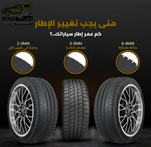 العناية بإطارات السيارة: نصائح لإطالة عمرها وعلامات تلفها